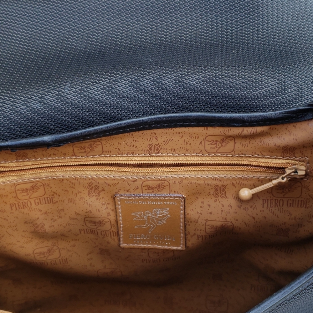 Piero Guido black shoulder bag - Picture 7 of 16